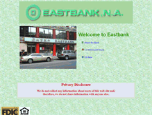 Tablet Screenshot of eastbank-na.com